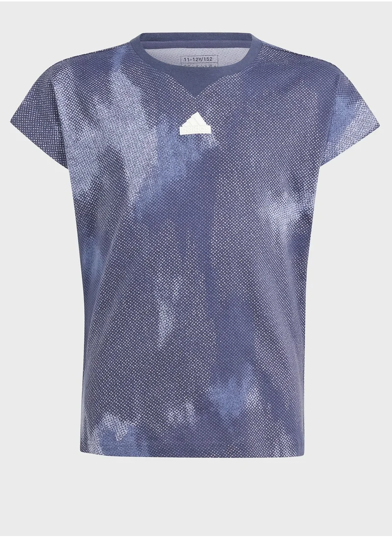 Adidas Kids Futura Icon All Over Printed T-Shirt