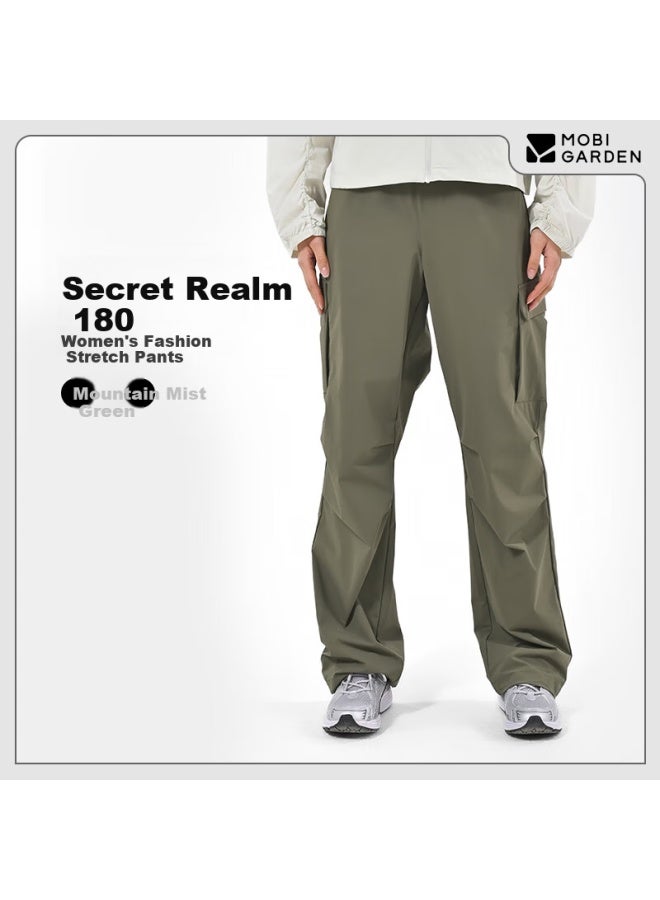 Mobigarden Extreme 180 Women's Outdoor Sports Stretch Pants Loose Running Hiking Trousers Nw2506 - Image 1