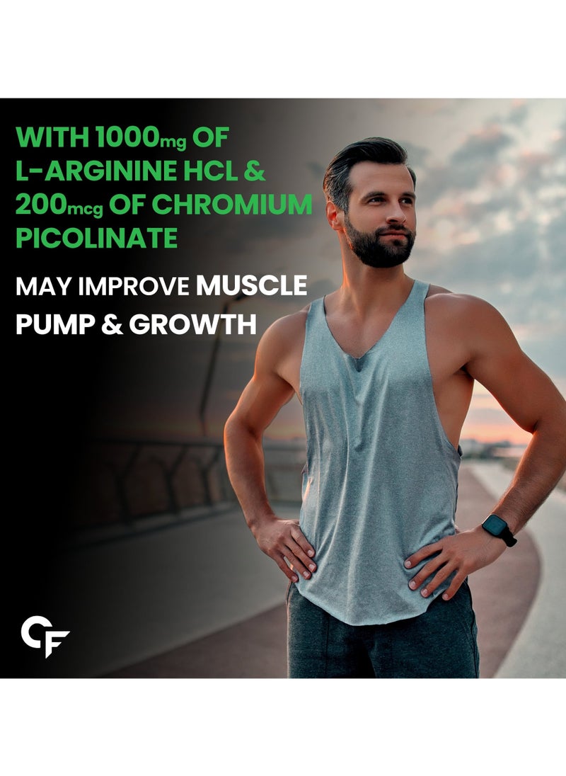CARBAMIDE FORTE L Arginine 1000Mg Supplement Per Serving 120 Veg Capsules Wt/Capsule 590Mg  - Image 5