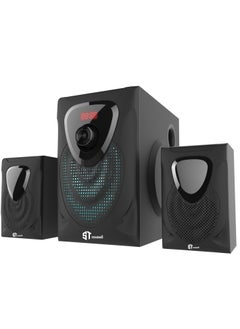 Standard Speaker Standard 2.1 TRIANGLE 2500 Power 25 Watt illuminated multimedia speaker Optical Cable - Aux - Bluetooth - Usb - Sd card - Radio - Led Screen - Remote - Full Function  - Image 2
