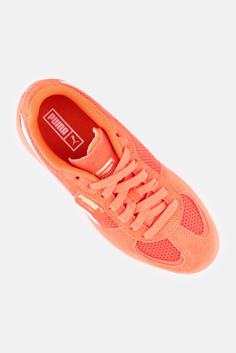 PUMA Women Palermo Moda Vintage Lace Up Outdoor Shoes, Orange - Image 3