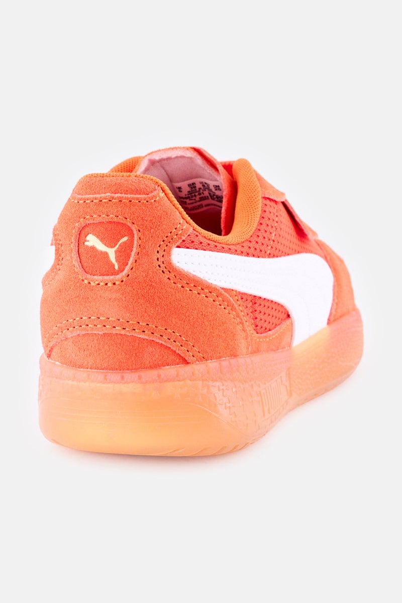 PUMA Women Palermo Moda Vintage Lace Up Outdoor Shoes, Orange - Image 4