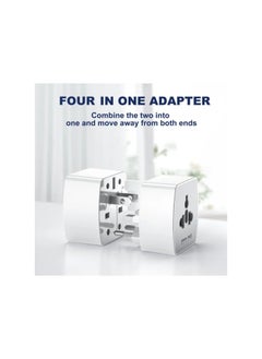 Z4 Universal Plug Adapter ABS VO With UK/EU/US/AU Pin & 2 Universal Socket (6A) - White - pzsku/Z189832394DEBEC3C24BAZ/45/_/1731694290/88123eee-d7b0-4fe9-a145-2bb417aa08dc