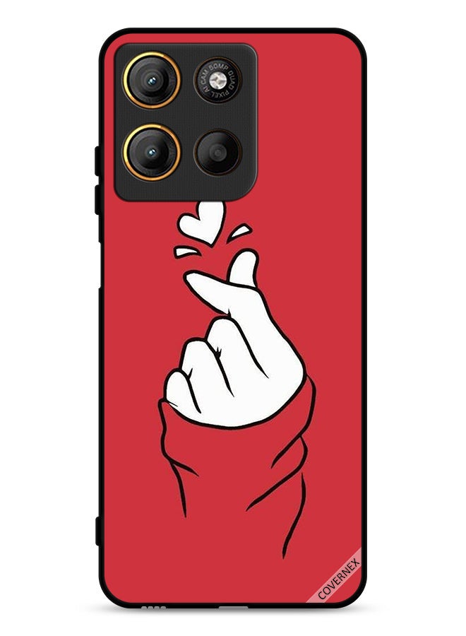 Covernex Motorola Moto G15 Protective Case Cover Snap Love