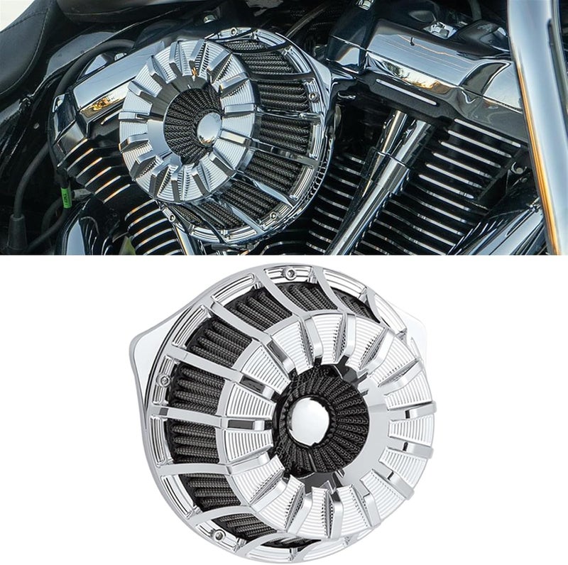 QASULER 15-Spoke Inverted Series Air Cleaner Filter - Image 4