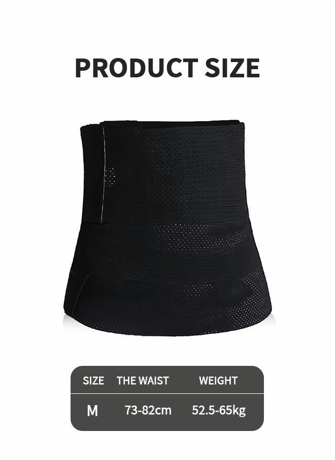 GROIC - Waist Trainer for Women Waist Trimmer Lower Belly Fat Waist Wrap with Tightness Adjustable & Non-Slip, Invisible Tummy Bandage Wrap Waist M - Image 1