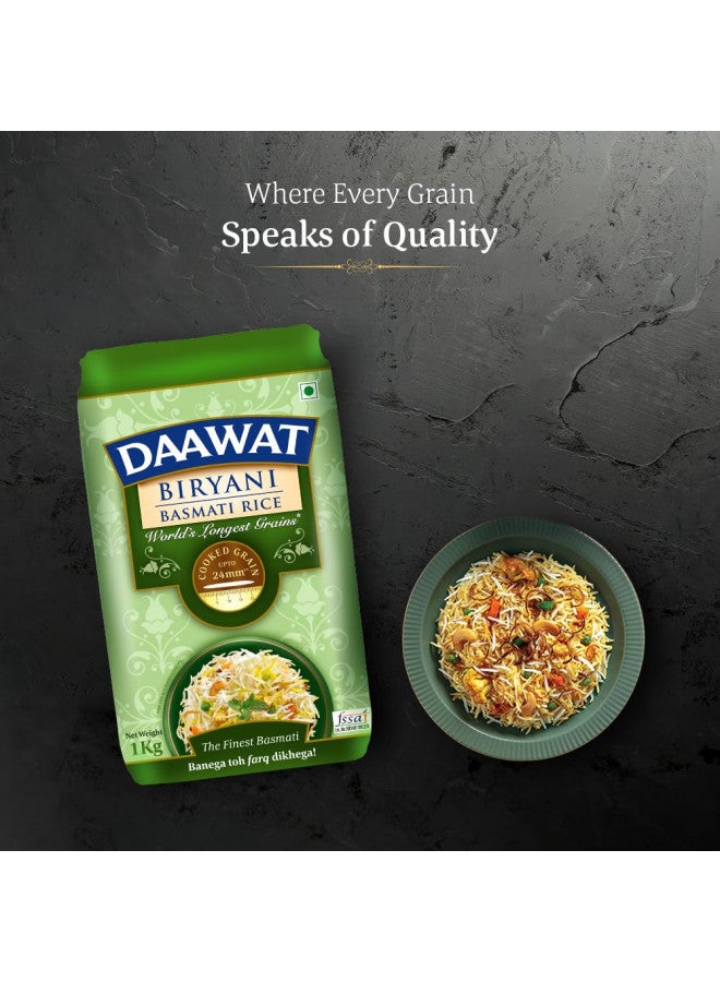 Daawat Biryani Basmati Rice, 1kg - Image 2