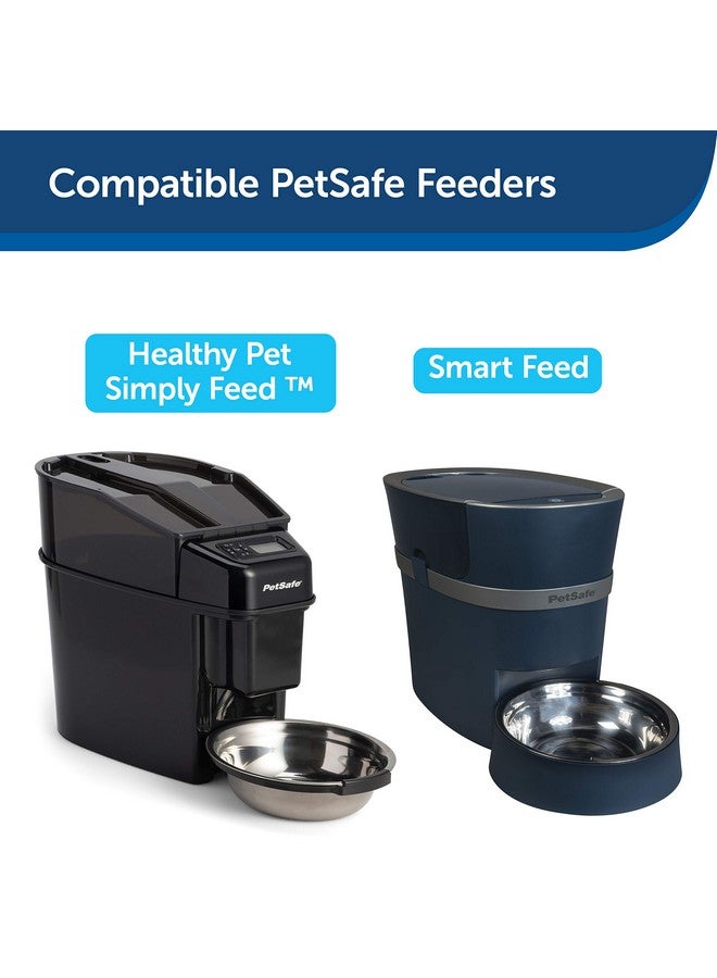 PetSafe 2-Pet Meal Splitter with Bowl - Designed for PetSafe Smart Feed and Healthy Pet Simply Feed Automatic Cat Feeder - No-Mess Food Dispensing - Includes Privacy Panel - Image 2