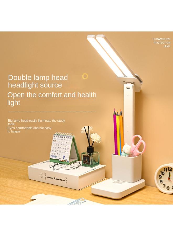 Bluejw LED Eye Protection Desk Lamp Touch Dimming Color Desk Student Dormitory Plug-in Learning Children's Bedroom Bedside Lamp - Image 5