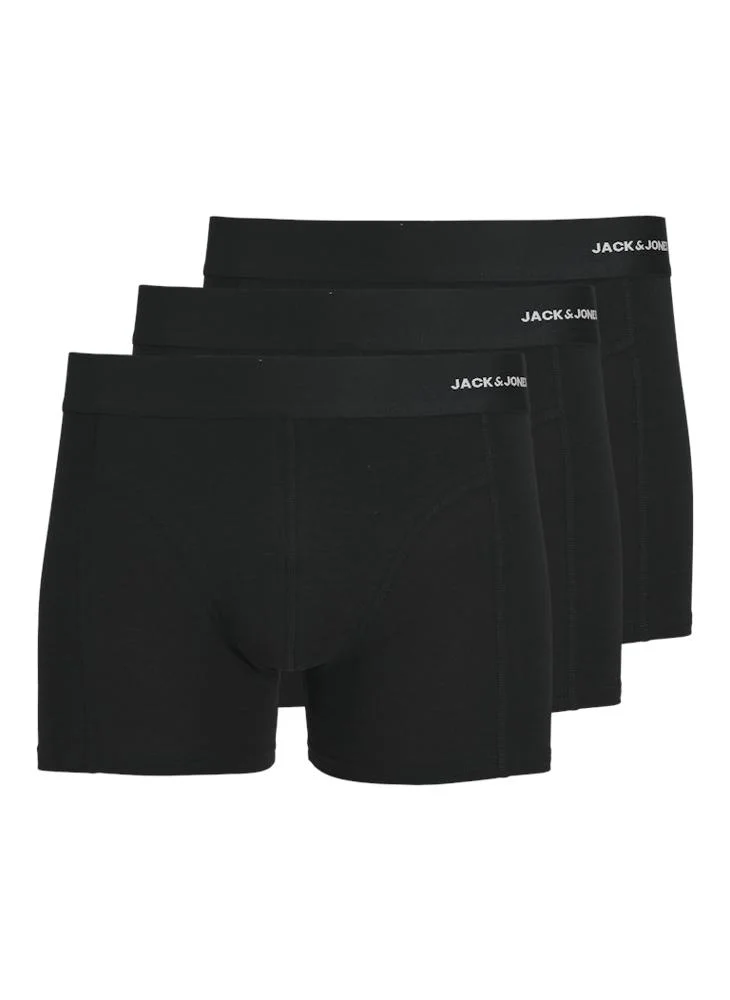 جاك اند جونز Jacbasic Bamboo 3 Pack Boxers