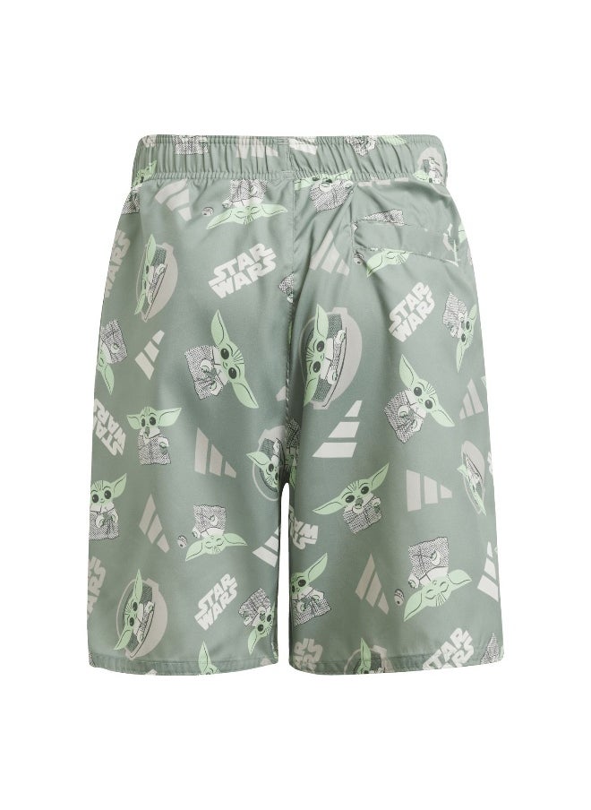 Adidas adidas x star wars mandalorian 5 inch men swim shorts  - Image 3
