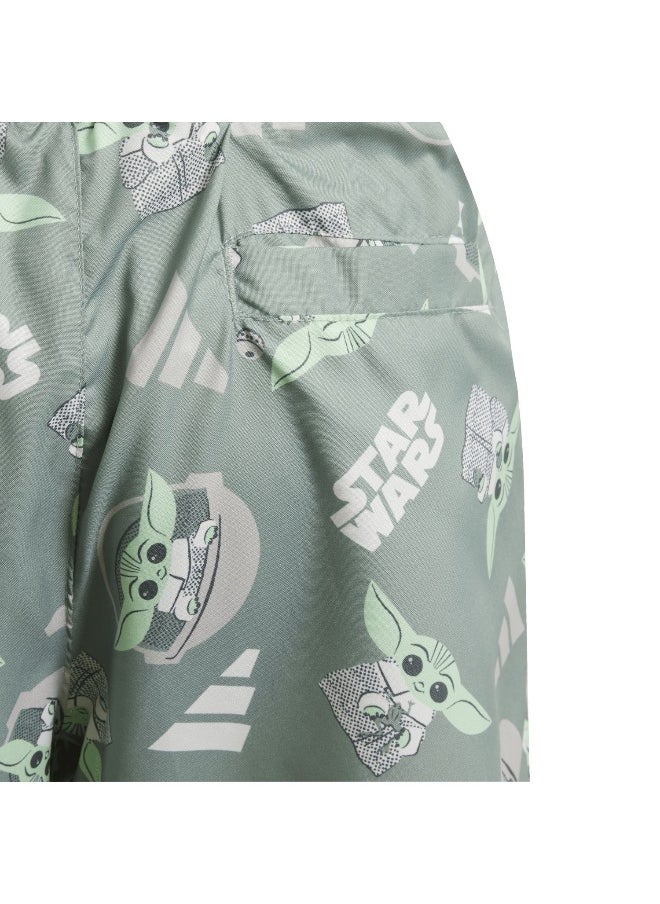 Adidas adidas x star wars mandalorian 5 inch men swim shorts  - Image 5