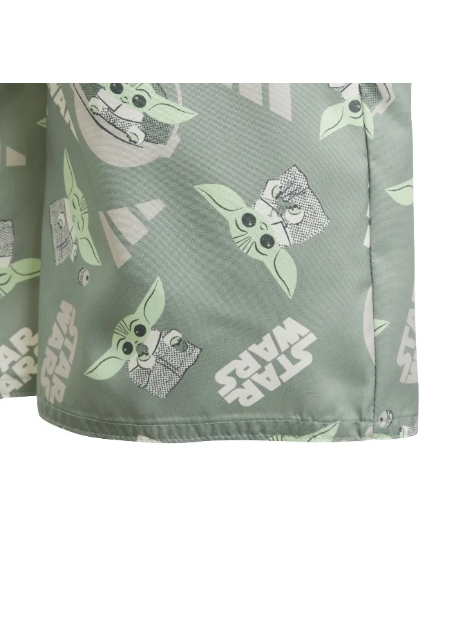 Adidas adidas x star wars mandalorian 5 inch men swim shorts