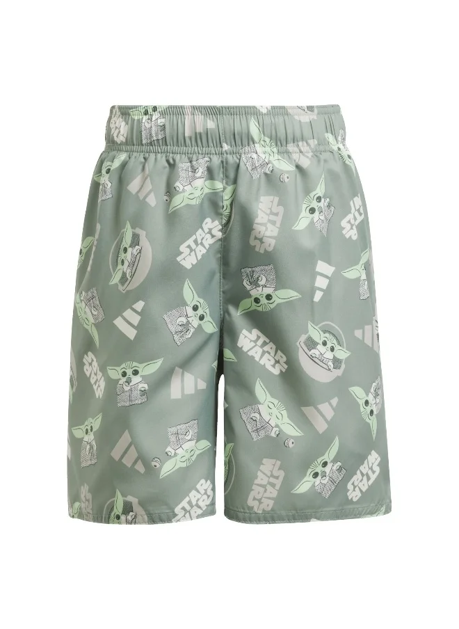 Adidas adidas x star wars mandalorian 5 inch men swim shorts