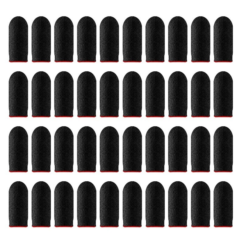 20/40pcs Gaming Finger Cover - Anti-Sweat, Scratch-Resistant Touch Screen Gloves for PUBG & LOL - Image 1