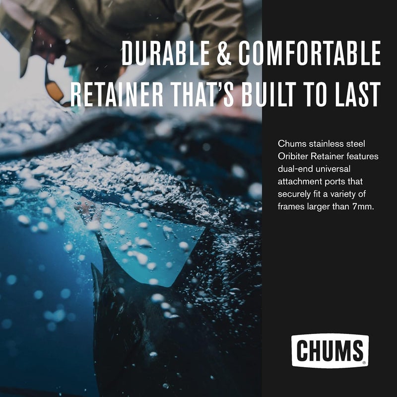 CHUMS Orbiter Eyewear Retainer - Lightweight Stainless Steel Cable Glasses Strap - Image 2
