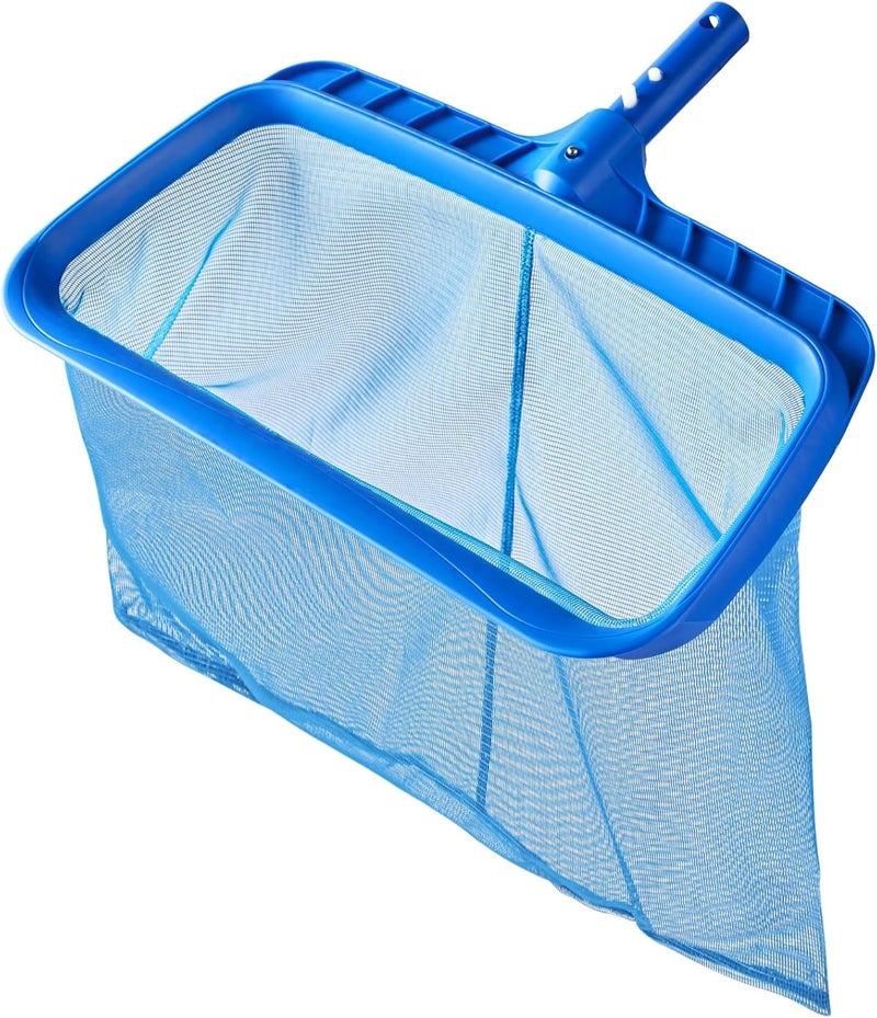 Loiyadn Pool Skimmer - Pool Skimmer Net Without Pole, Swimming Pool Reinforced Frame Deep Pool Net, Larger Capacity Pool Nets for Cleaning, Durable Deep Rake Net Easy Scoop Edge,Debris Pickup Removal - Image 1