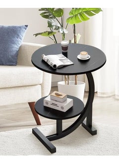 DubaiGallery 2 layer Side Table Fashion style Coffee Table Tray Table Tray Top / Side Table / Coffee Table Meja Tepi Sofa Meja Kecil  - Image 2
