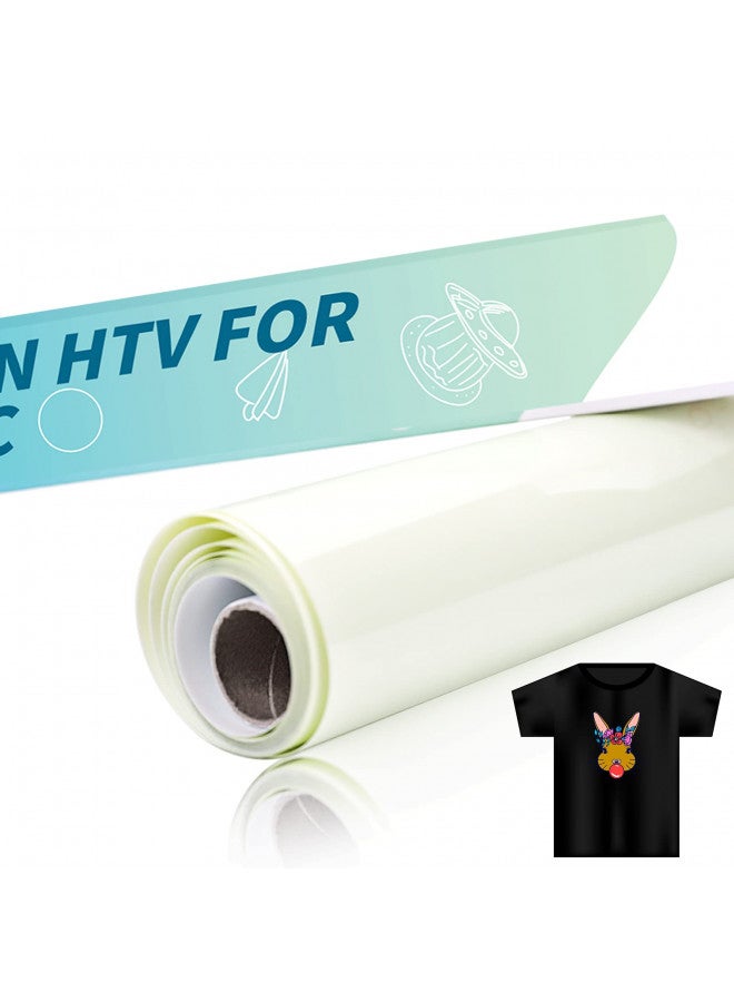 HTVRONT Sublimation HTV for Dark Fabric/Light Fabric - Glossy Sublimation Vinyl 12" X 5FT - Sublimation Blanks for Sublimation Shirts/Bag/Hat/Pillow - Image 1