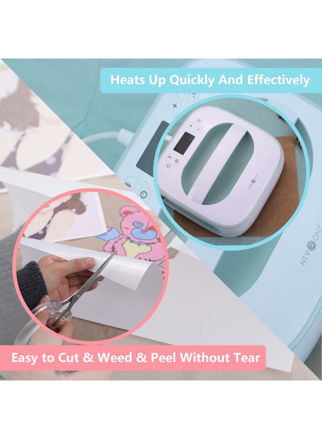 HTVRONT Sublimation HTV for Dark Fabric/Light Fabric - Glossy Sublimation Vinyl 12" X 5FT - Sublimation Blanks for Sublimation Shirts/Bag/Hat/Pillow - Image 5