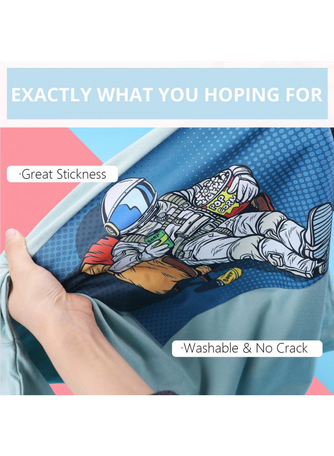 HTVRONT Sublimation HTV for Dark Fabric/Light Fabric - Glossy Sublimation Vinyl 12" X 5FT - Sublimation Blanks for Sublimation Shirts/Bag/Hat/Pillow - Image 4