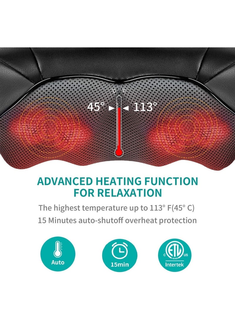 Generic Multifunctional Neck and Shoulder Massager with 3D Kneading, Tapping  Heating – Full Body Home Use Massage Shawl - Image 5