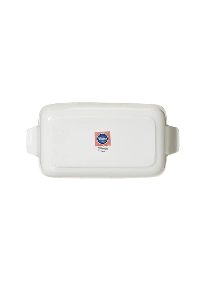 فيرونا C5213137 C1 خباز ذو أذنين، أبيض، ارتفاع 11.5 × عرض 23.1 عمق 5.2 سم، مستطيل  - Image 3