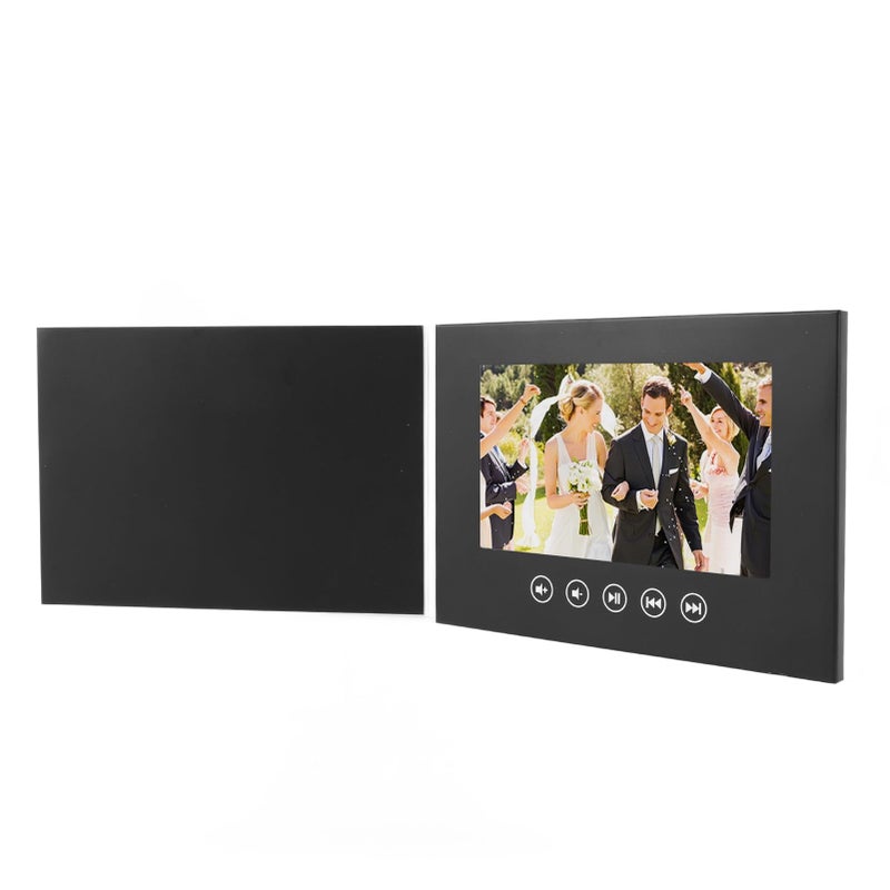 7 Inch Electronic Video Greeting Card with LCD Color Screen Customizable for Wedding Anniversary and Promotion - Image 3