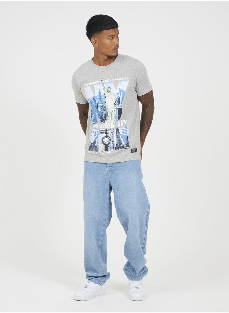 BRAVE SOUL Graphic Print T-Shirt  - Image 3
