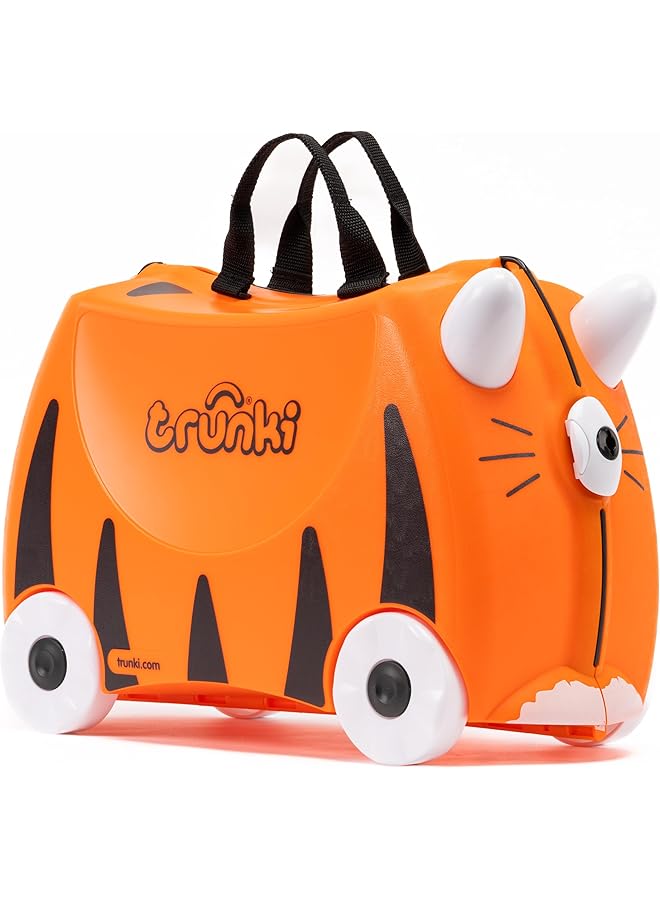 trunki Tipu The Tiger Ride On Suitcase Orange Piece Of 0 - Image 1
