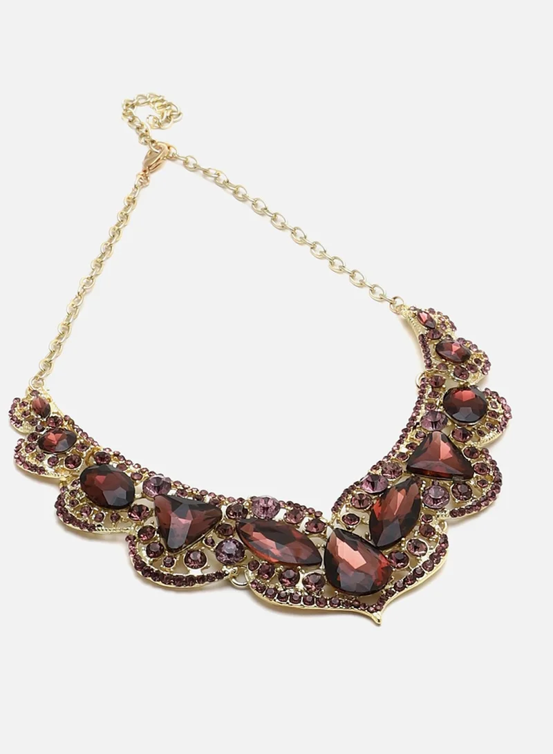 SOHI Stone Artificial Jewellery Set