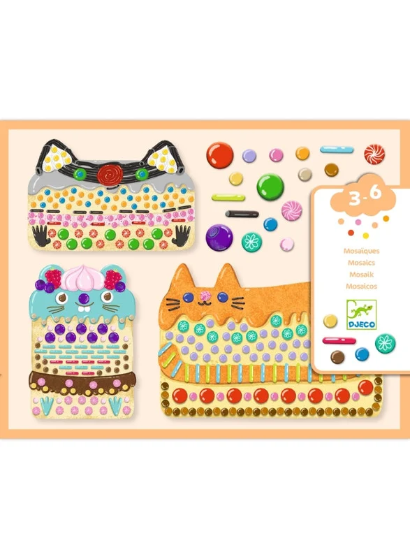 DJECO Mosaic Cakes And Sweets