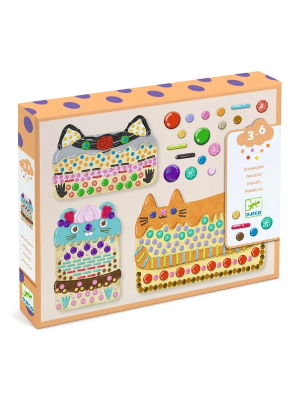 DJECO Mosaic Cakes And Sweets