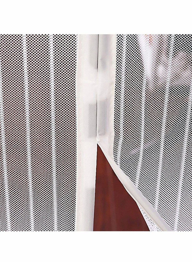 SYOSI Magnetic Screen Door Curtain Automatic Closing Fly Insect Bug Screen Net Mesh Self Sealing Heavy Duty - Image 5