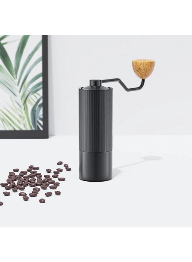 AAshonee Manual Coffee Grinder, Manual Coffee Bean Grinder Coffee Bean Burr Grinder Small Coffee Grinder Household Kitchen Grinder for Home Office and Travelling - Image 2