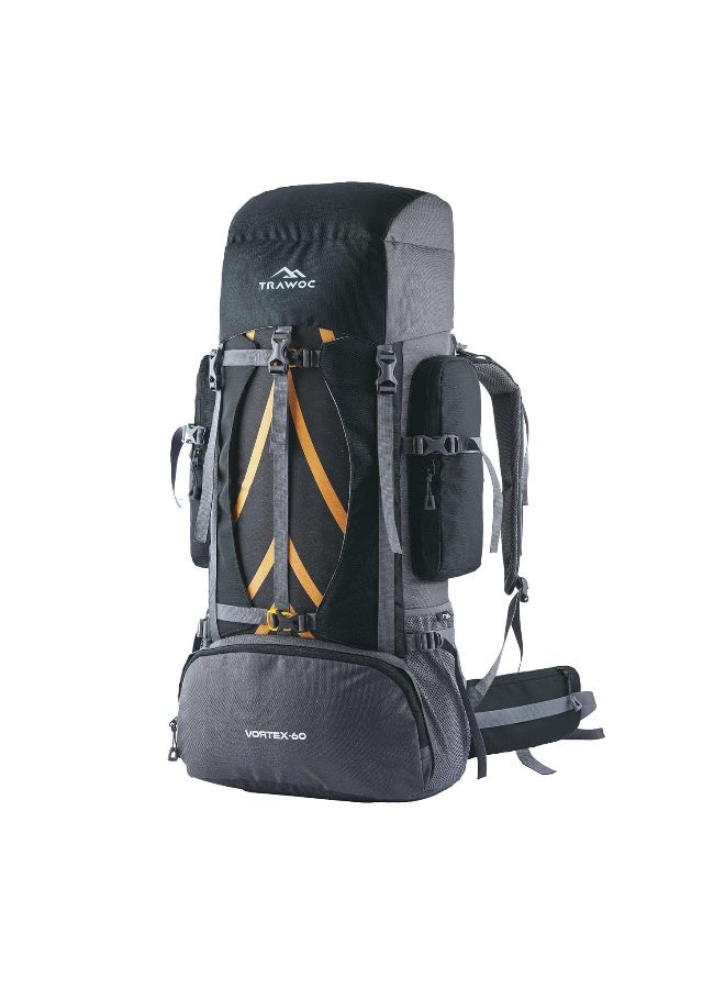 TRAWOC VORTEX 60 Ltr Travel Backpack Hiking Trekking Bag Rucksack Bag for Men & Women - Image 1
