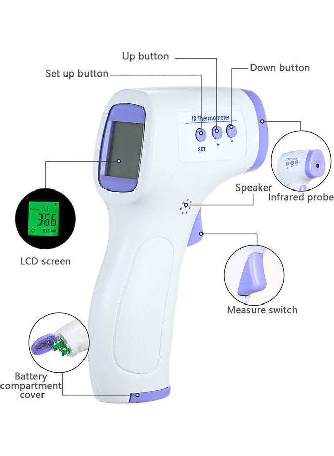 نيبمينينت ميزان حرارة رقمي يعمل بالأشعة تحت الحمراء - Image 3