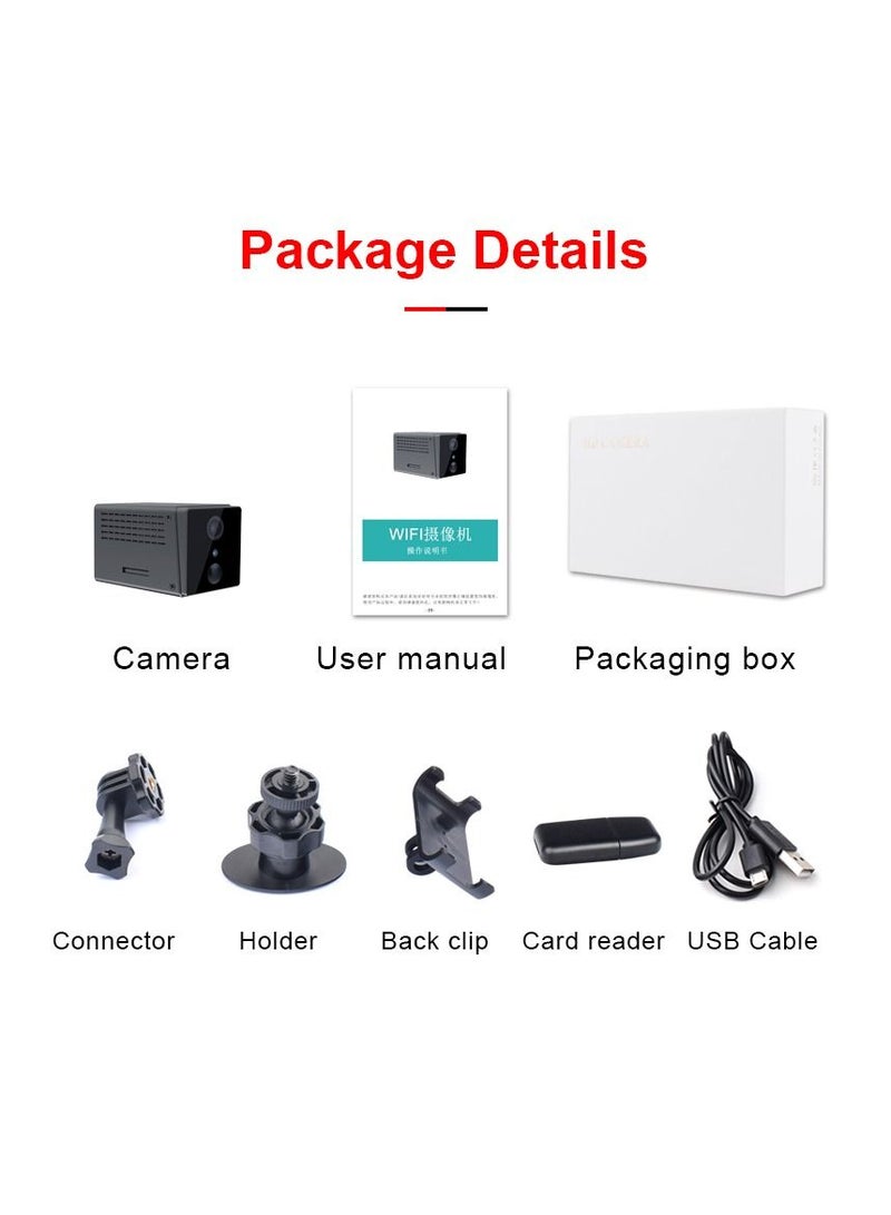 Generic Wifi Mini Cam Infrared Night Version DVR Remote Control Micro Camera  - Image 5