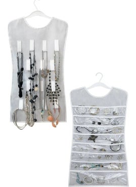 Buffer Dress Shaped Jewelry Organizer Two Sided Jewelry Organizer For Jewels and Charms  - Image 1