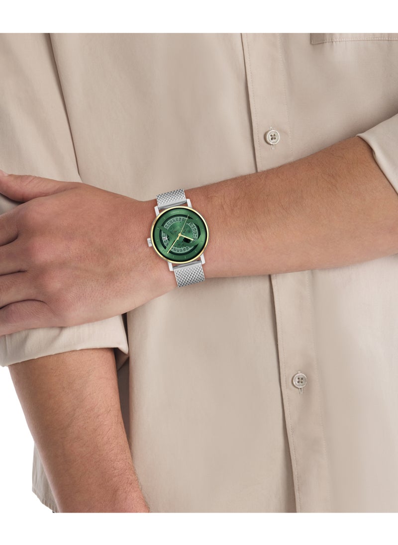 CALVIN KLEIN Round Analog Unisex'S Green Case Watch - 25300005  - Image 4