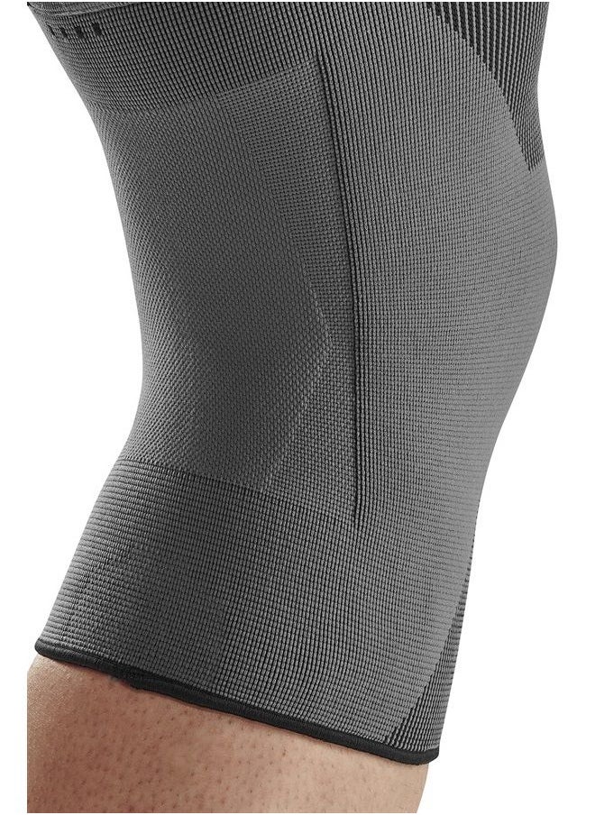 Mid Support Knee Sleeve, Grey, Unisex, L