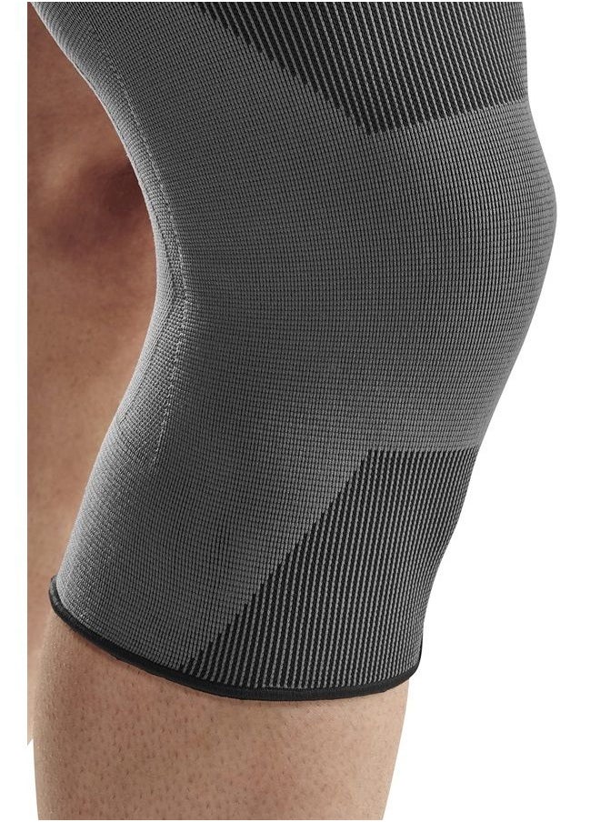 Mid Support Knee Sleeve, Grey, Unisex, L
