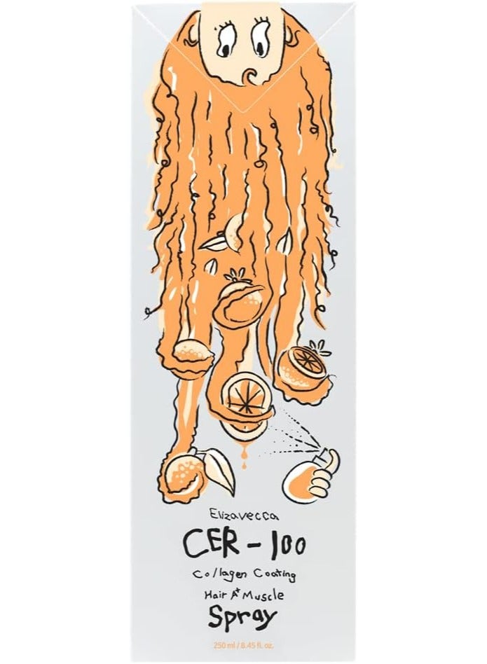 Elizavecca CER-100 Collagen Coating Hair A+ Muscle Spray 250ml - Image 2