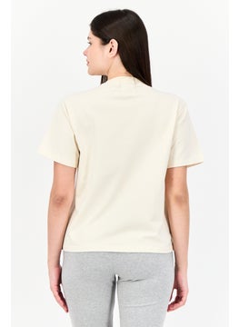 adidas Originals Adidas Originals x KseniaSchnaider Women Sportswear Fit Short Sleeves Outdoor T-shirt, Yellow  - Image 3