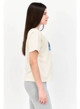 adidas Originals Adidas Originals x KseniaSchnaider Women Sportswear Fit Short Sleeves Outdoor T-shirt, Yellow  - Image 2