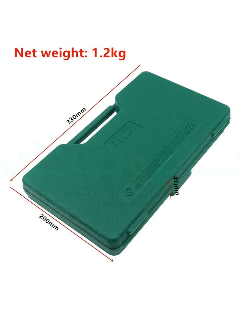 Car Motorcycle Tubeless Tire Puncture Repair Tool Kit with Storage Bag