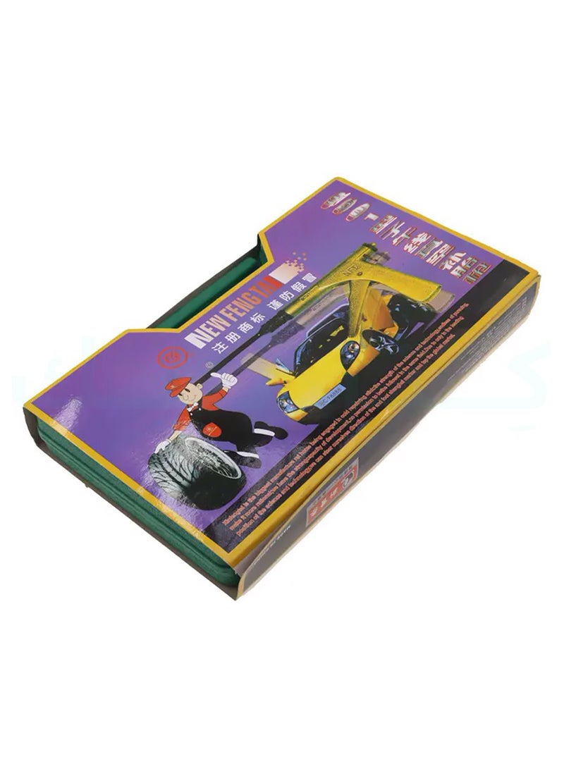 Car Motorcycle Tubeless Tire Puncture Repair Tool Kit with Storage Bag