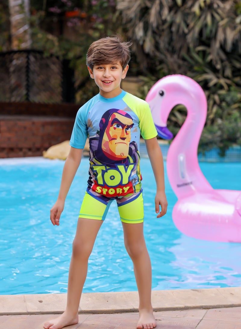 ديزني مايوه سباحة توي استوري يوفر حماية وأناقة - Image 1