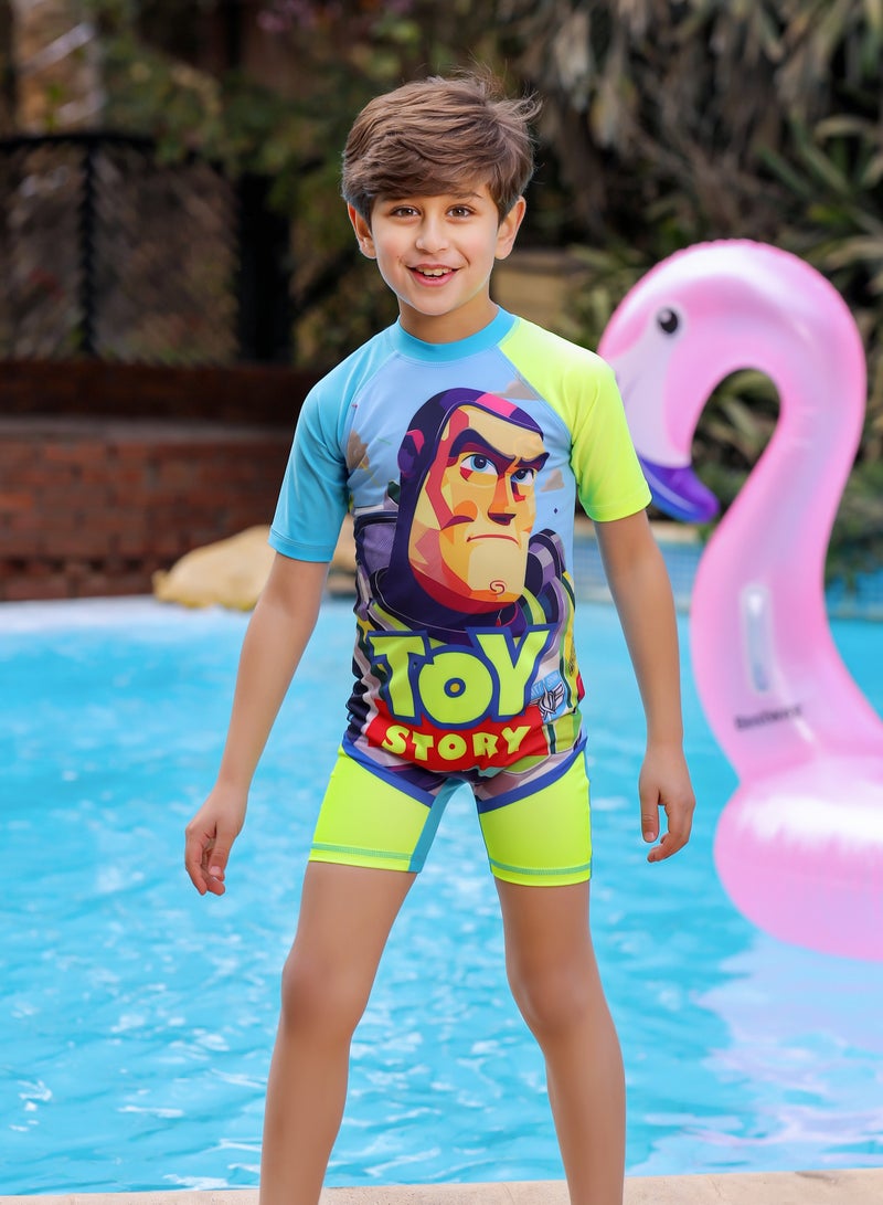 ديزني مايوه سباحة توي استوري يوفر حماية وأناقة - Image 3