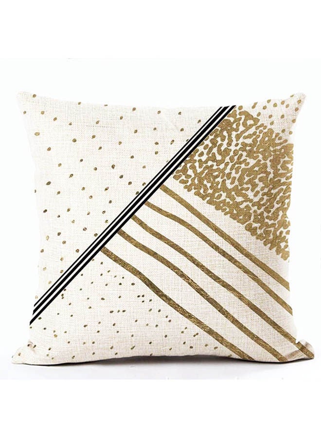NIBEMINENT Marble Pattern Cushion Cover Multicolour 45x45centimeter